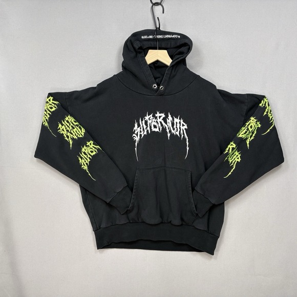 Other - Diesel Hoodie XL S-Alby-BX3 Cotton Embroidered Sweatshirt Distressed Streetwear
